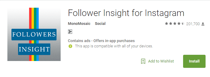 Follower Insight App