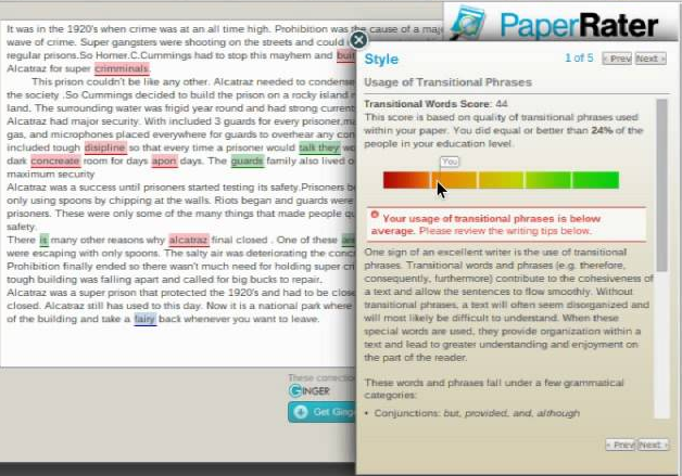 online essay rater