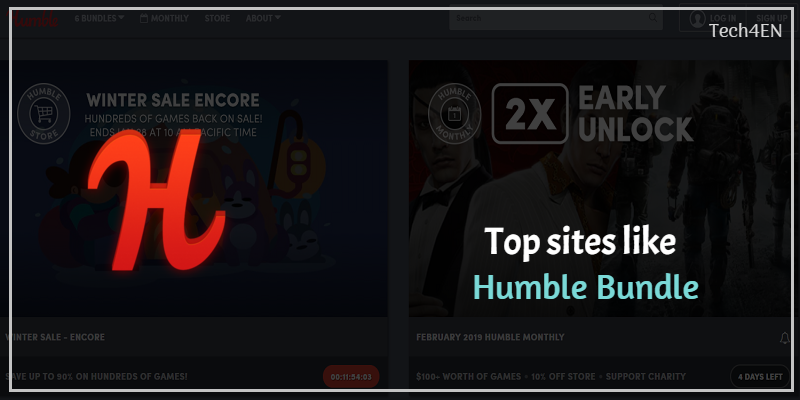 10 Sites Like Humble Bundle – Tech4EN